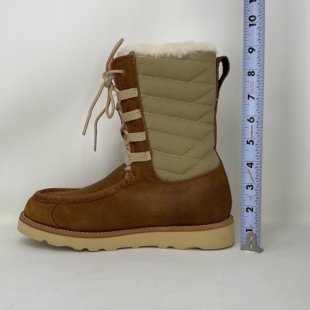 Twisted X Boots NWT Women’s 8” Wedge Sole Oiled Saddle and Tan Size 6 1/2 6.5 - Picture 8 of 14